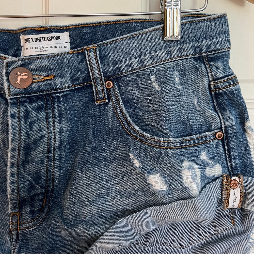 One Teaspoon Bandit Jean Shorts size 27